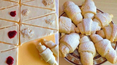 Рогалики Очень вкусные мягкие рассыпчатые. Очень вкусные и рассыпчатые рогалики. Просто тают во рту!