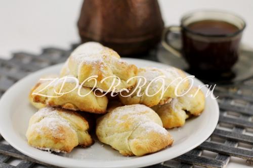 Рогалики Очень вкусные на сметане. Рецепт 1: рогалики на сметане (пошаговые фото)