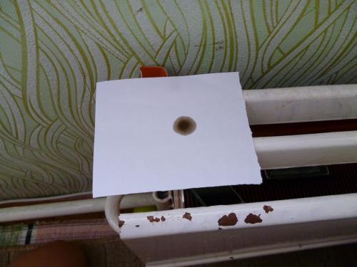 Проверка моторного масла методом масляного пятна в дизеле. Лада 211. 5i (продана)