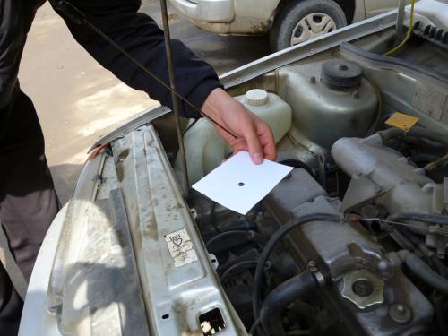 Проверка моторного масла методом масляного пятна в дизеле. Лада 211. 5i (продана)