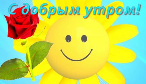 Всем доброе утро и хорошего настроения на целый день. Пожелания доброго утра и хорошего дня