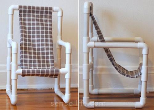 Поделки из полипропиленовых труб своими руками. Обновляем интерьер экономно: мебель из пластиковых труб