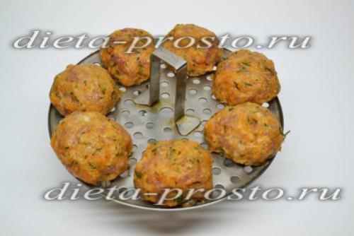 Суп с фрикадельками по Дюкану. Суп-пюре с паровыми фрикадельками (диета Дюкана – 2 этап)