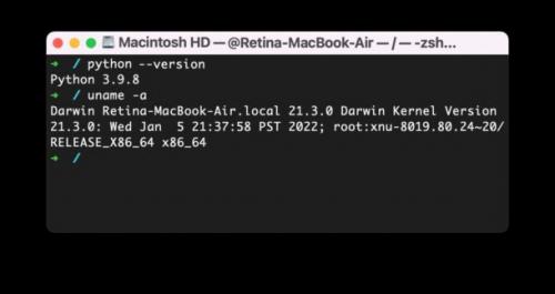 Как изменить версию Python mac. Making Python 3 Default in MacOS