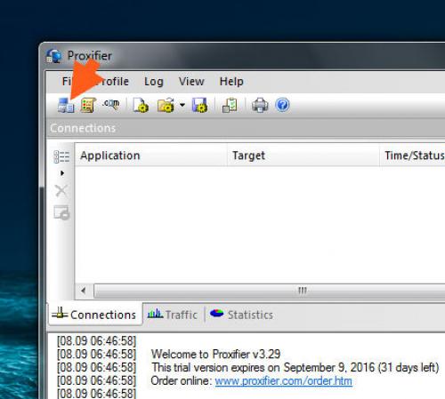 Proxifier, как пользоваться?