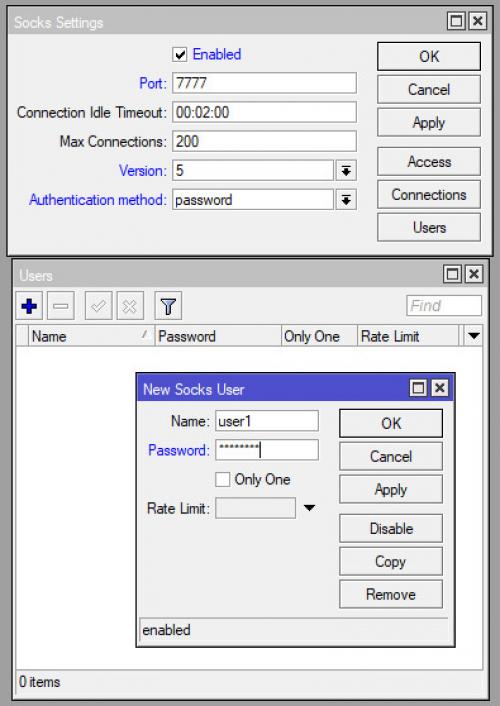 Как настроить сетевой трафик для работы с обратным прокси-сервером Socks5 на PowerShell. Настройка SOCKS5 на Mikrotik