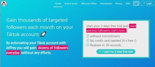 Как использовать TikTok Follower Bot. 2 Jeffrey – лучший “чистый” бот для TikTok