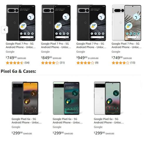 Тренды амазон 2023. Планшеты, смартфоны, гарнитуры