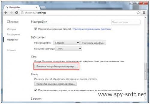 Как узнать свой прокси в хроме. Настройка прокси в браузере Google Chrome