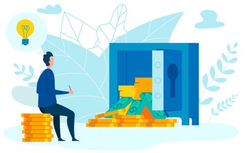 Какие проекты можно рассмотреть для заработка крупной суммы денег с минимальными рисками. Депозиты