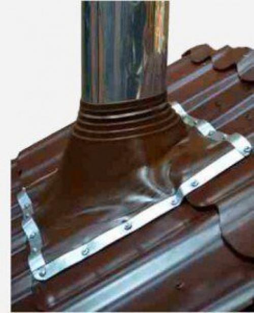 Технология кровли металлочерепицей. 09