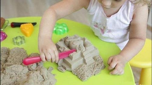 Кинетический песок. Ингредиенты: 04 Кинетический песок. Ингредиенты: 04