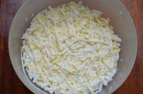 Салат с копченой курицей. 01 Салат с копченой курицей. 01