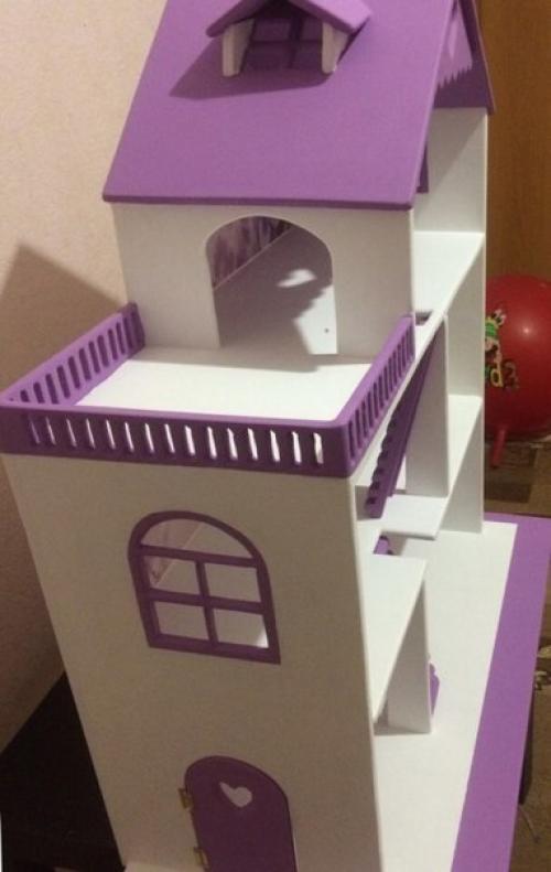 Сделал Доченьке Кукольный Домик из Фанеры. 08