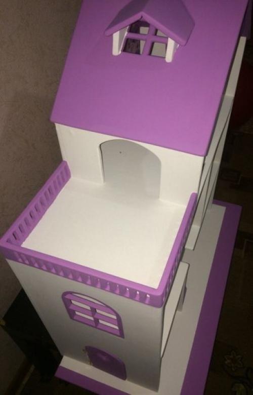 Сделал Доченьке Кукольный Домик из Фанеры. 06