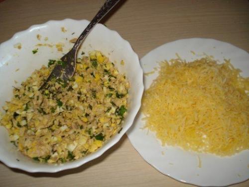 Наипростейший и довольно бюджетный рыбный пирог. 03