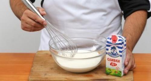 Творожно - ягодный торт (без выпечки. 02