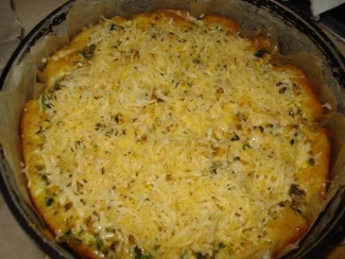 Наипростейший и довольно бюджетный рыбный пирог. 05