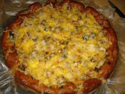 Наипростейший и довольно бюджетный рыбный пирог. 01