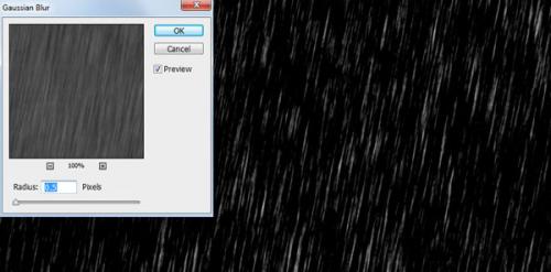 Мы добавляем дождь на фотографию в Фотошоп. 06