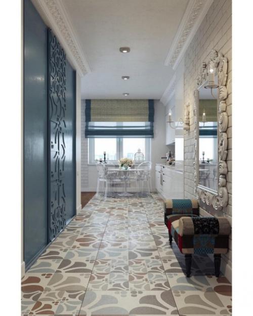 Дизайн - проект небольшой однокомнатной квартиры в 51 кв. 06