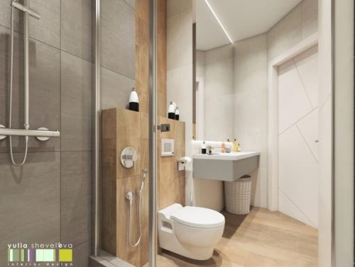 Ванная комната в современном стиле. 02