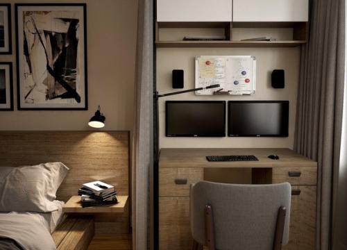 Спальня проекта Евродвушка, 17 кв. 03