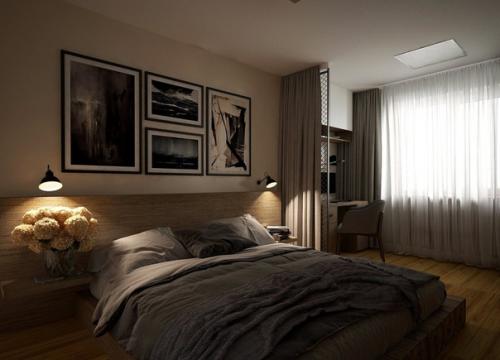 Спальня проекта Евродвушка, 17 кв. 07