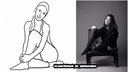 Десять базовых поз для моделей. 04 Десять базовых поз для моделей. 04