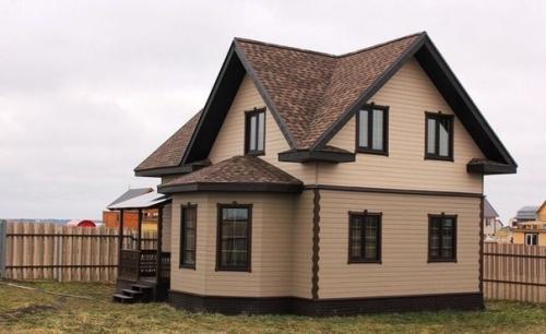 Дачный лайфхак. Симпатичный загородный дом - аккуратный каркасник (площадь 123 кв. 02