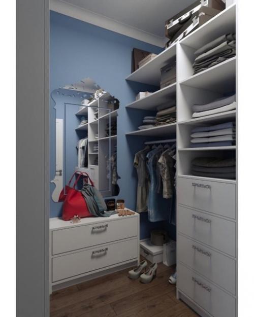 Дизайн - проект небольшой однокомнатной квартиры в 51 кв. 03