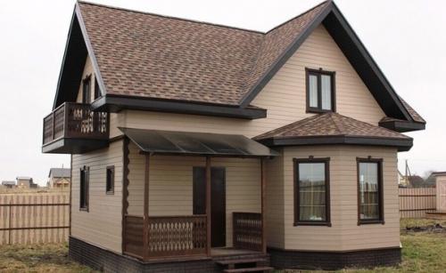 Дачный лайфхак. Симпатичный загородный дом - аккуратный каркасник (площадь 123 кв. 03