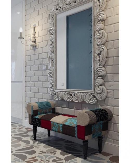 Дизайн - проект небольшой однокомнатной квартиры в 51 кв. 05