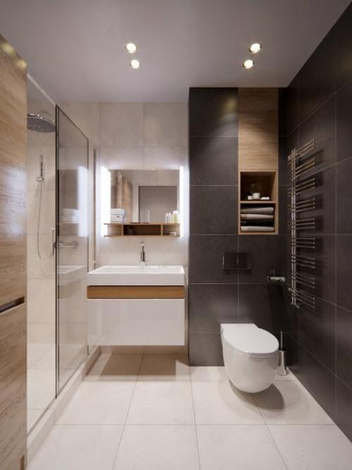 Однокомнатная квартира для молодой пары площадью 50 кв. 08