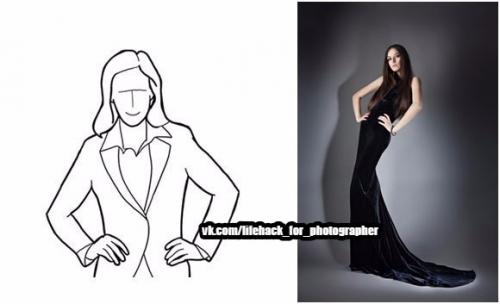 Десять базовых поз для моделей. 08 Десять базовых поз для моделей. 08
