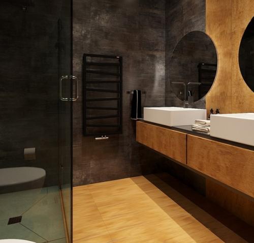 Лаконичный дизайн ванных комнат. 04