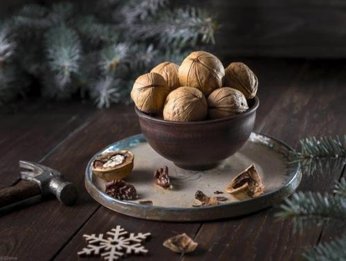 Аппетитные новогодние натюрморты от фотографа Ирины толокновской. 07