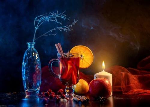 Аппетитные новогодние натюрморты от фотографа Ирины толокновской. 01