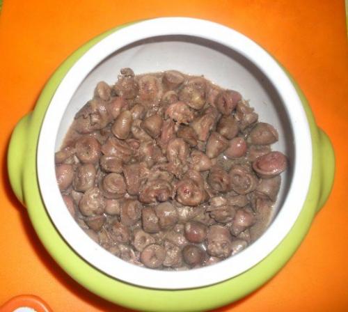 Жаркое из сердечек с грибами в горшочке или очень быстрый вкусный ужин. 01 Жаркое из сердечек с грибами в горшочке или очень быстрый вкусный ужин. 01