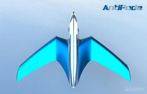 Сверхскоростной самолёт вокруг земли за час облетит. 03