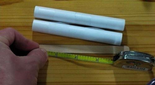 Как сделать бумажный арбалет, стреляющий карандашами. 01