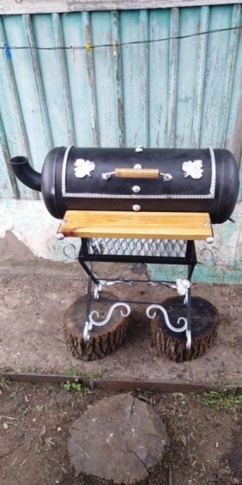 Вот такой классный мангал один из подписчиков сделал. 01