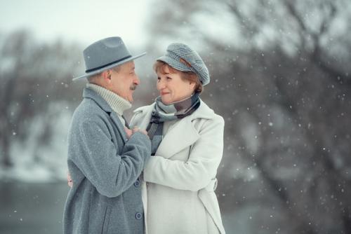 Когда все настоящее: снег, чувства, герои, десятки прожитых лет вместе! 02