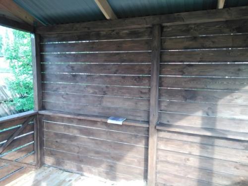 Всем привет.  Строю беседку. 06