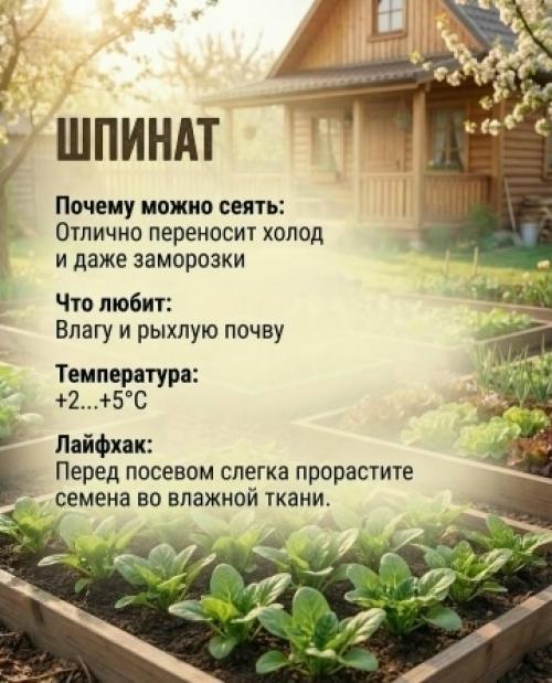 Что сеять в начале апреля, чтобы точно взошло и дало урожай? 07