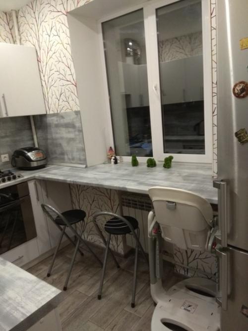 Ремонт на кухне 5 кв. 03