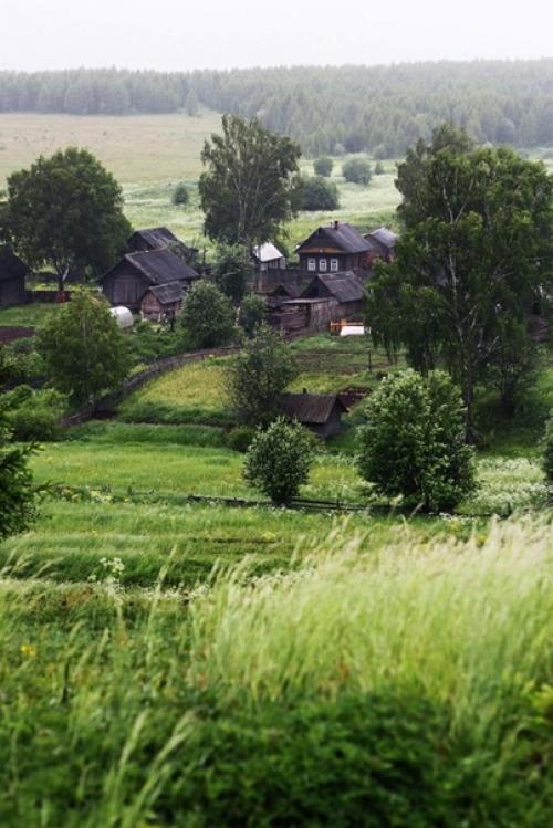 Не тронутая глобализацией аутентичность русской деревни. 05