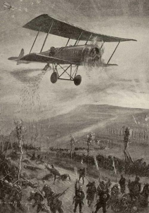 Бабушка авиабомбы - авиационная стрелка - флешетта. 01