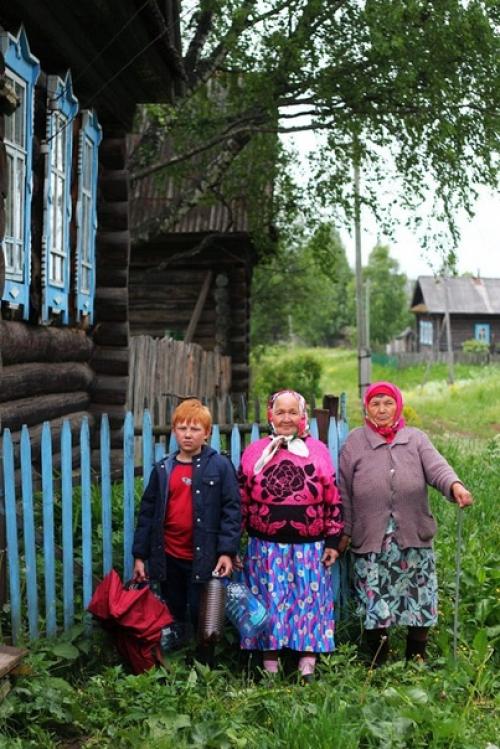 Не тронутая глобализацией аутентичность русской деревни. 01