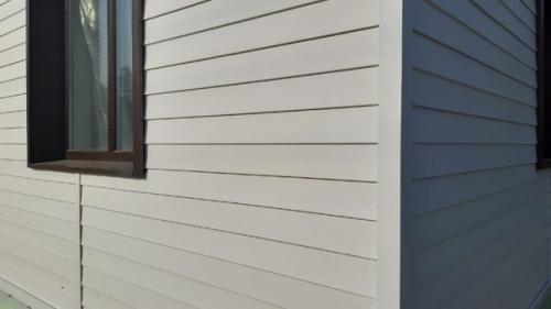 Подписчик поделился своей работой по облицовке фасада дома: 05